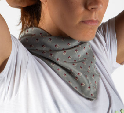 Fazzoletto da collo in seta