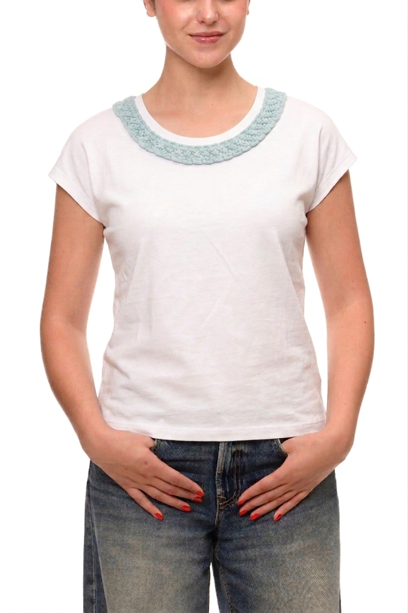 T shirt donna cotone alta qualità, Cleo