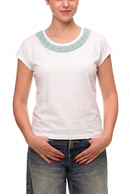 T shirt donna cotone alta qualità, Cleo