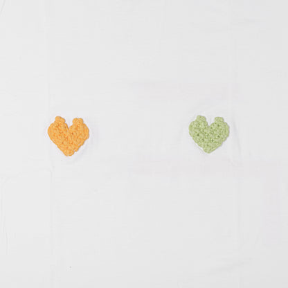 T-shirt bianca donna in cotone organico