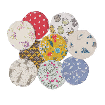 Dischetti struccanti riutilizzabili, set di 3