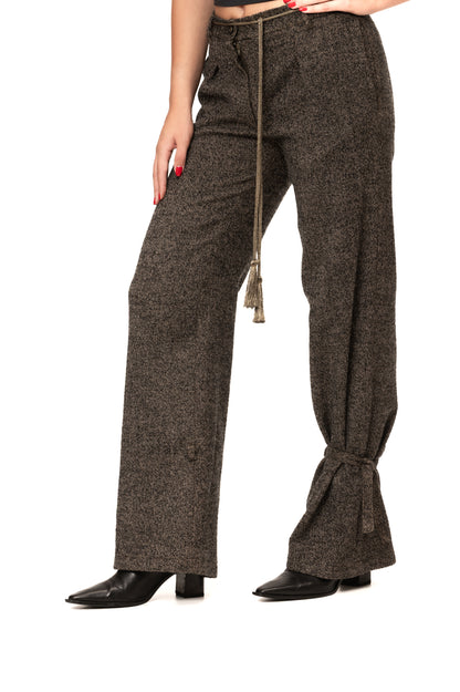 Pantaloni donna eleganti in lana